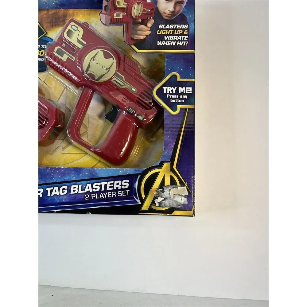 Marvel Avengers Infinity War Laser Tag Blaster 2 Player‎ Set